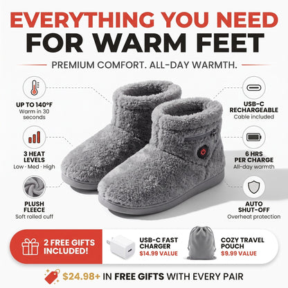 Heated Slippers
