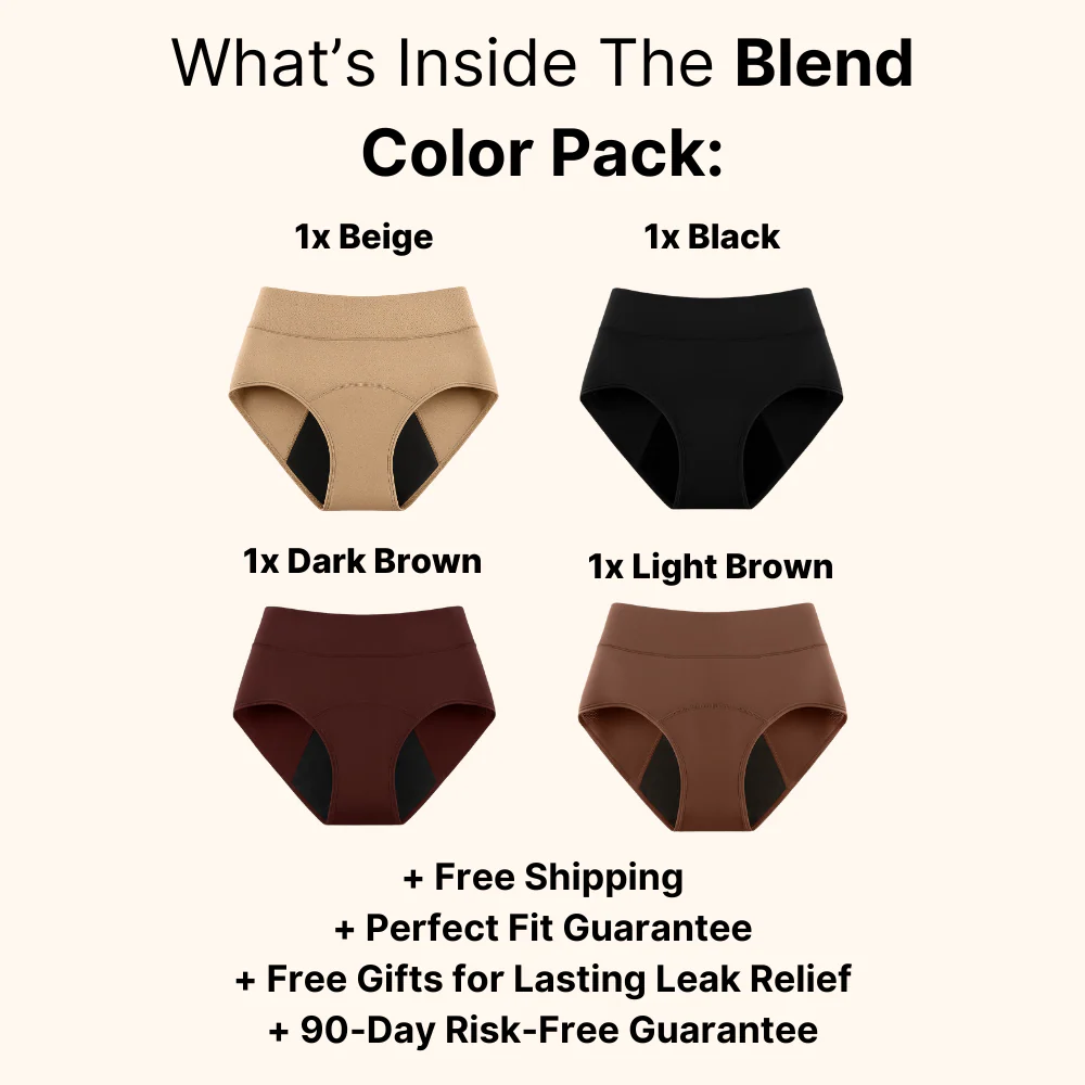 💖🌻Last Day 50% OFF|100% Leak-Proof Underwear 4-pack