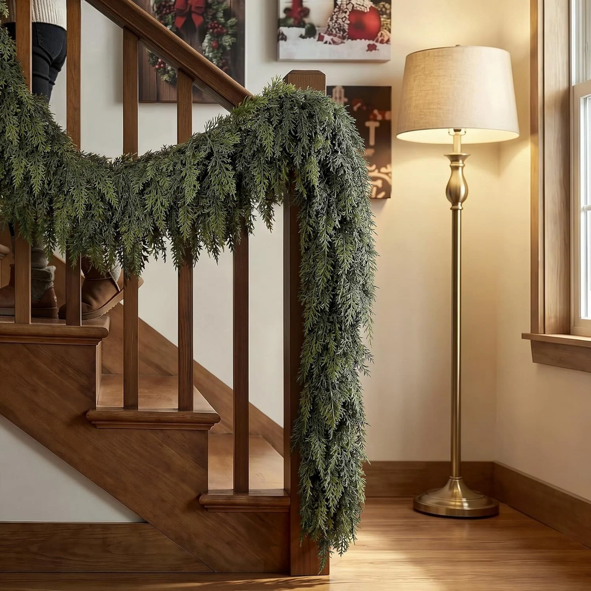 Touch Design Artificial Cedar Garlands - Garland Christmas