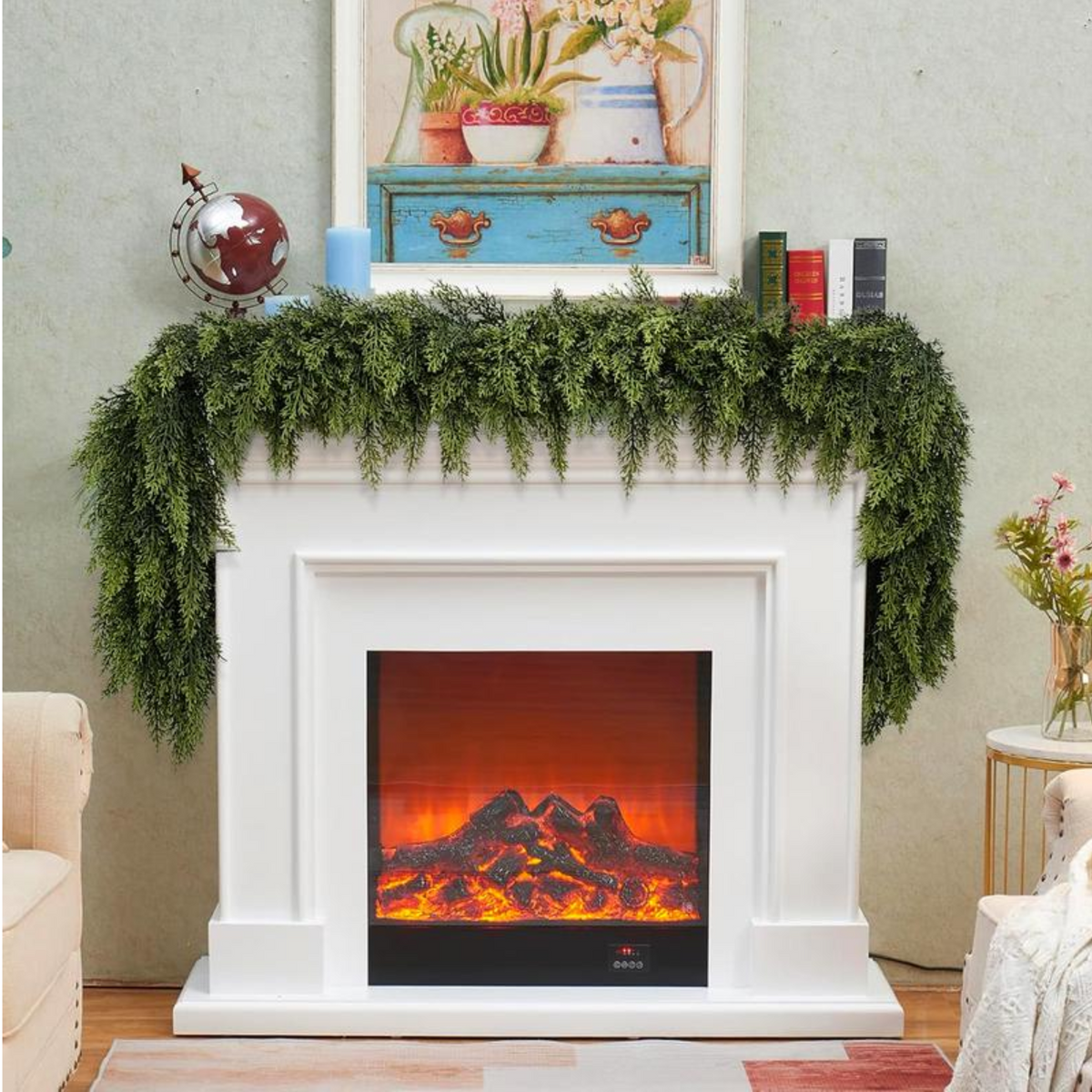 Touch Design Artificial Cedar Garlands - Garland Christmas