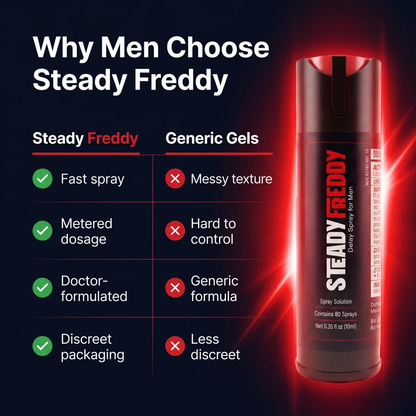 Steady Freddy Climax Delay Spray